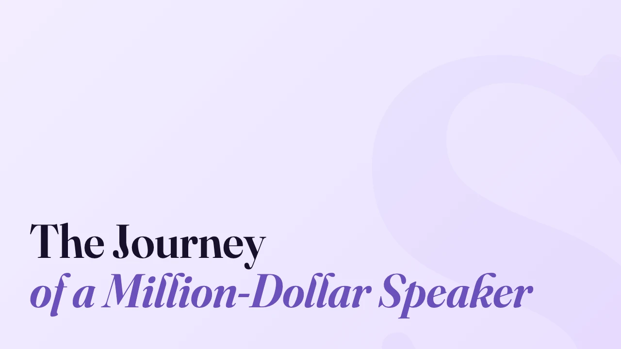 The Journey of a Million-Dollar Speaker, Technically Speaking episode artwork