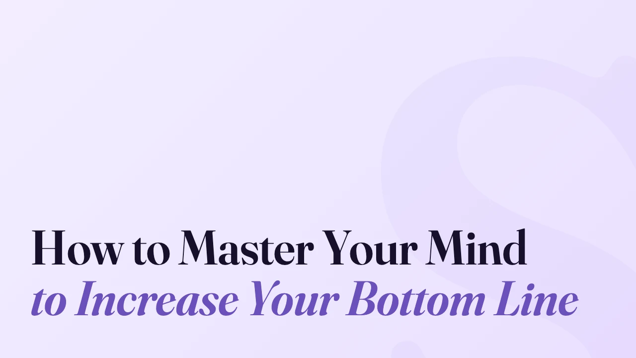 How to Master Your Mind to Increase Your Bottom Line, Technically Speaking episode artwork