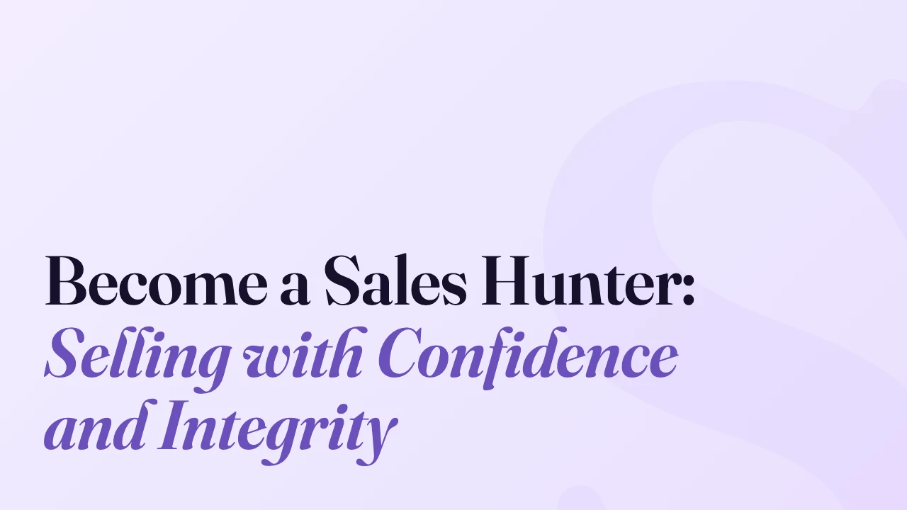 Become a Sales Hunter: Selling with Confidence and Integrity, Technically Speaking episode artwork