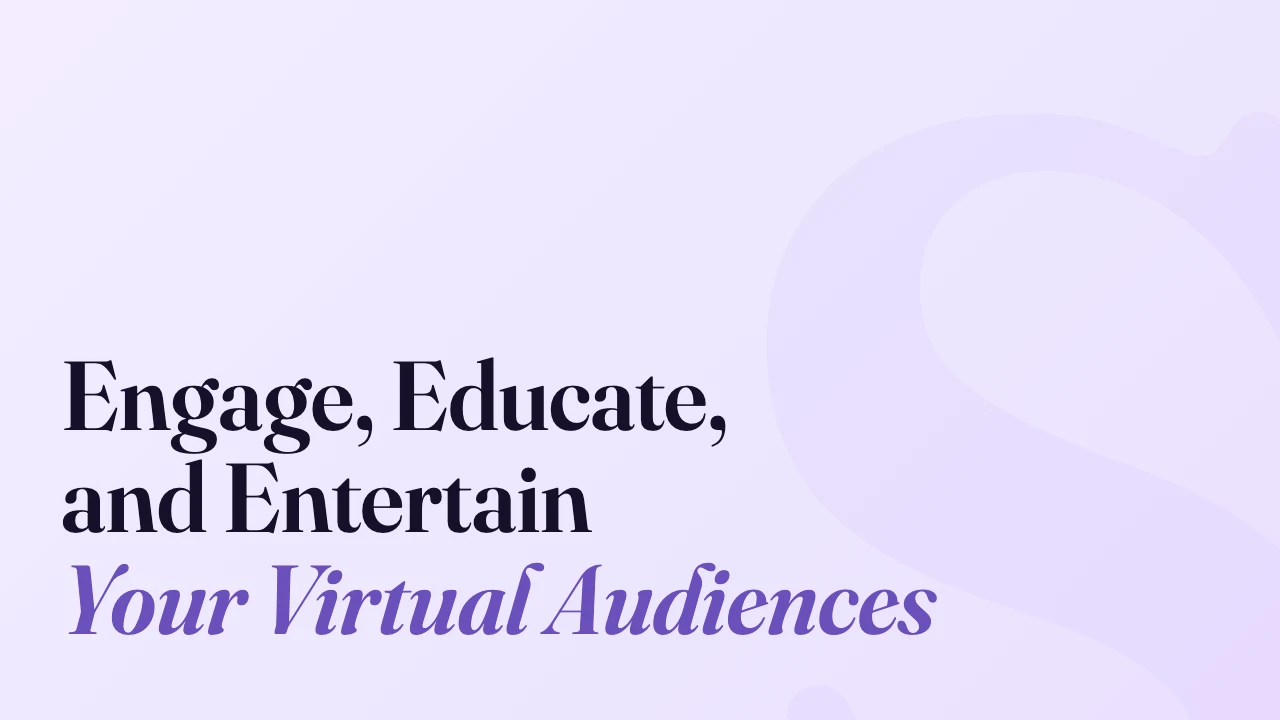 Engage, Educate, and Entertain Your Virtual Audiences, Technically Speaking episode artwork
