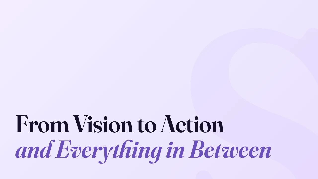 From Vision to Action and Everything in Between, Technically Speaking episode artwork