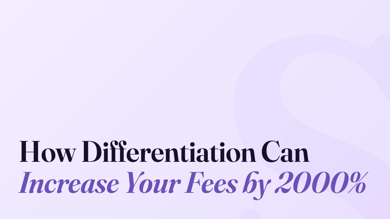 How Differentiation Can Increase Your Fees by 2000%, Technically Speaking episode artwork