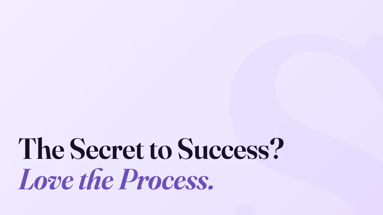 The Secret to Success? Love the Process., Technically Speaking episode artwork