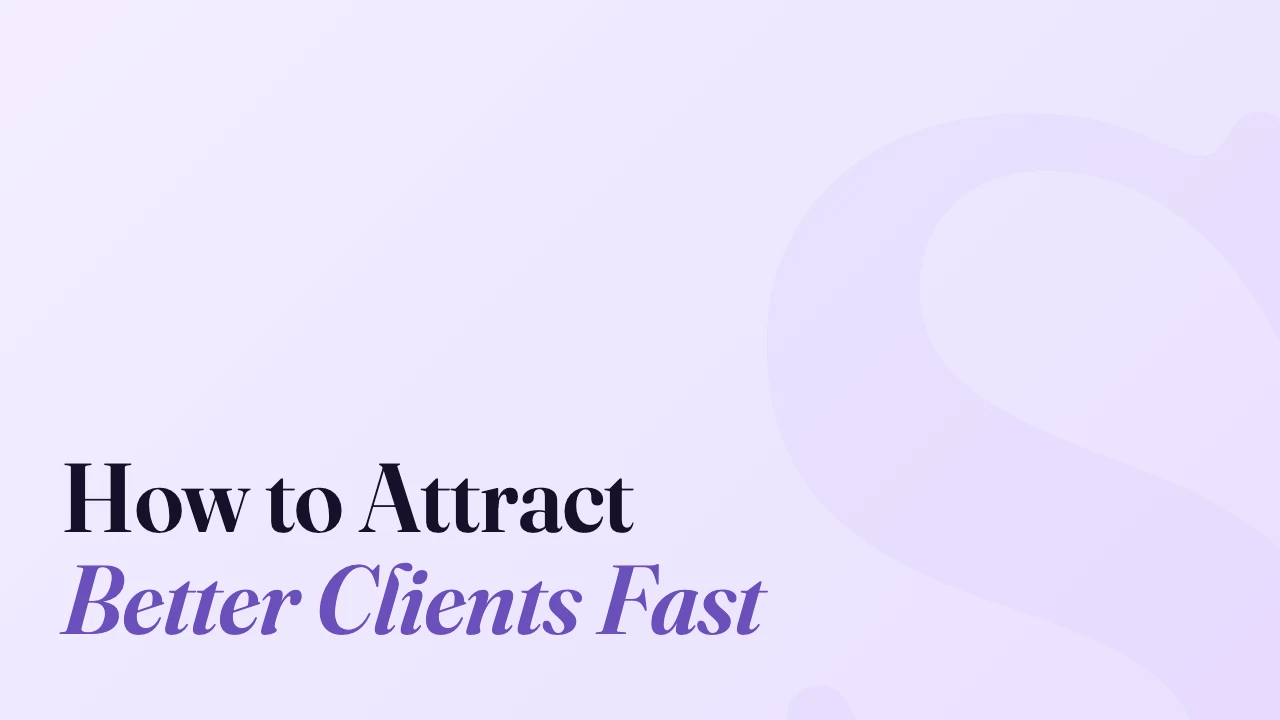 How to Attract Better Clients Fast, Technically Speaking episode artwork