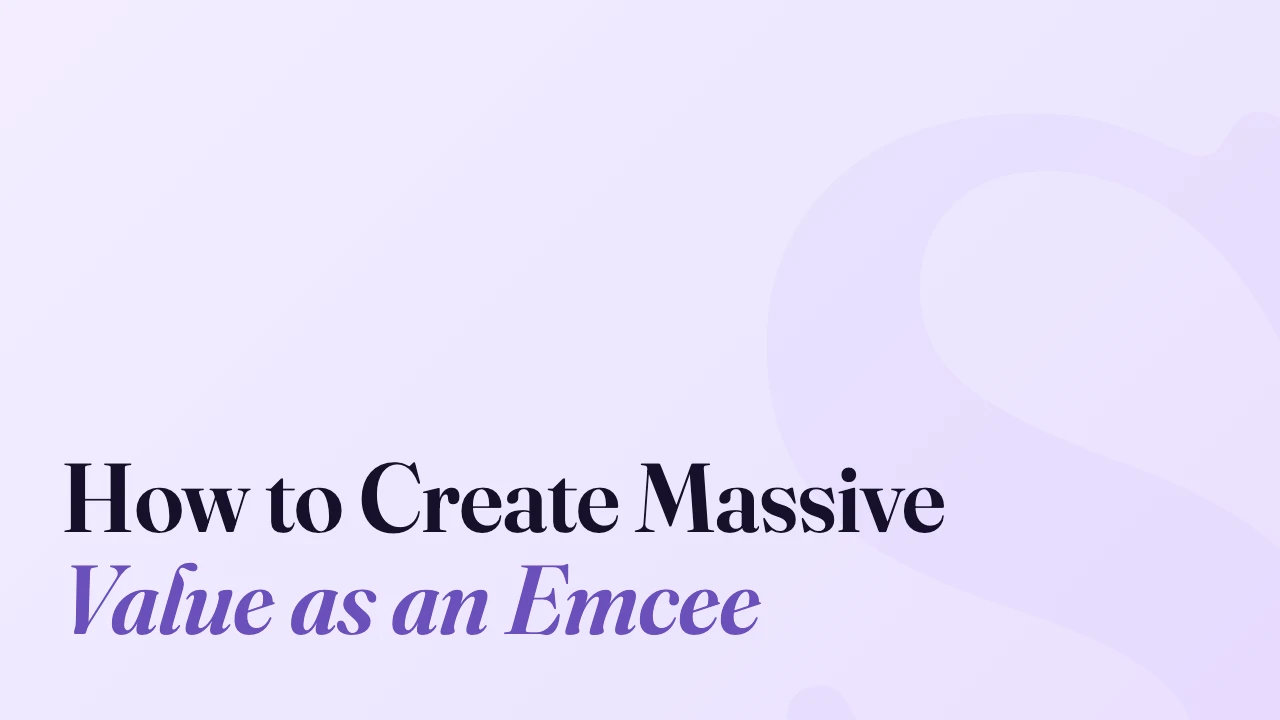 How to Create Massive Value as an Emcee, Technically Speaking episode artwork