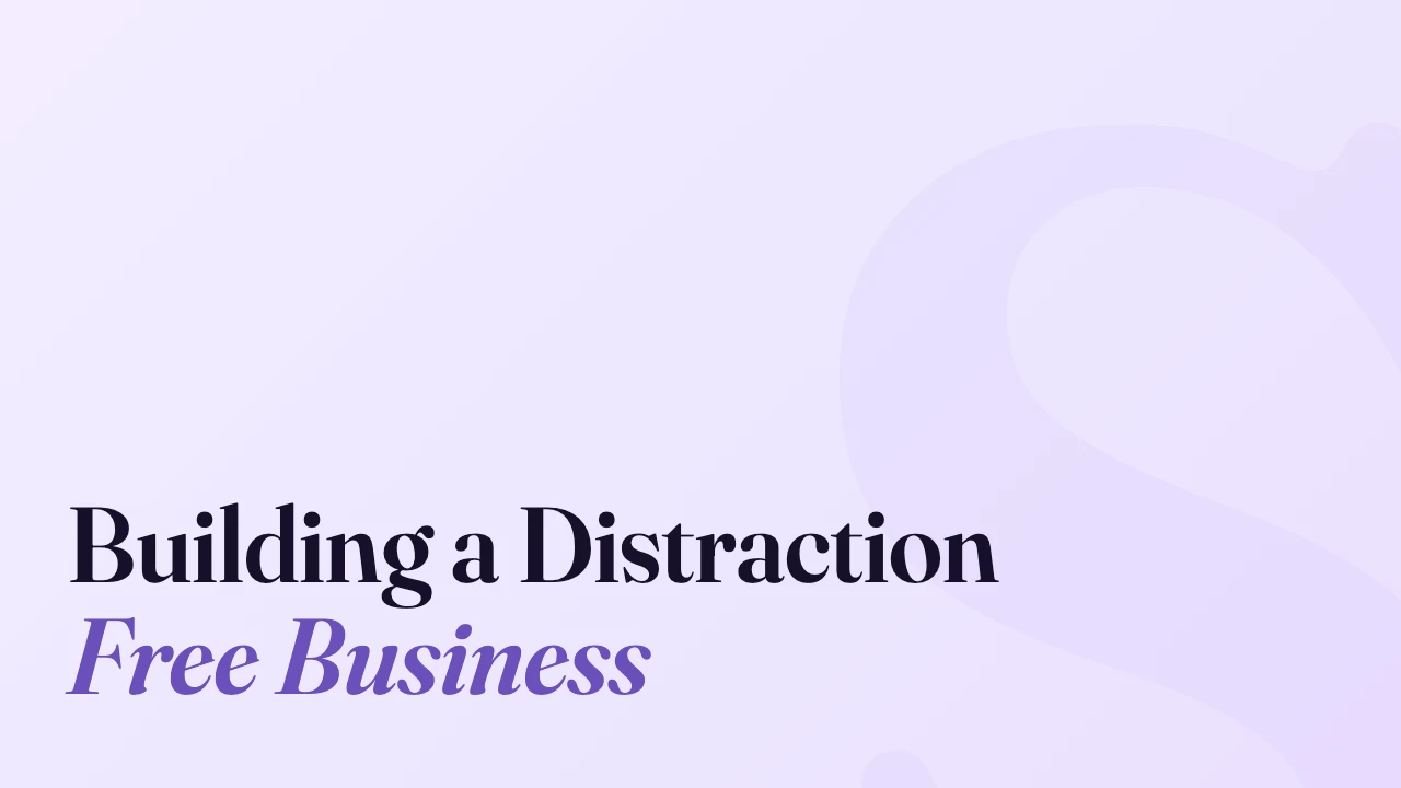 Building a Distraction Free Business, Technically Speaking episode artwork