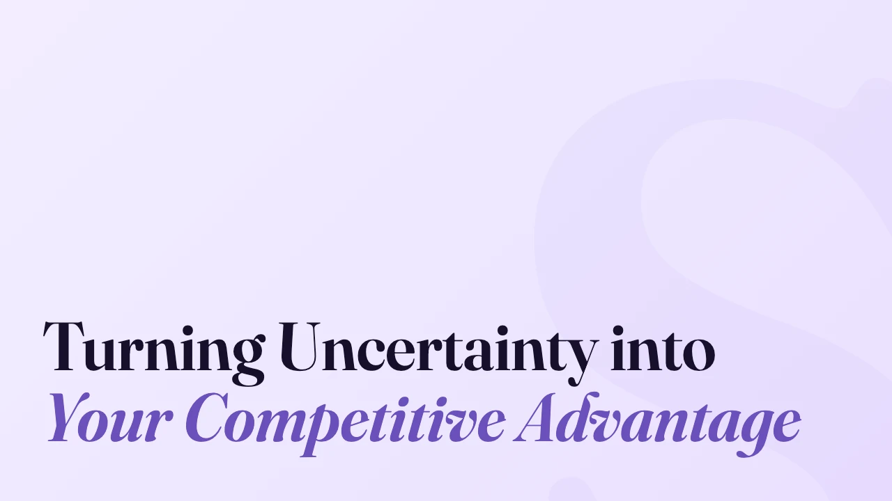 Turning Uncertainty into Your Competitive Advantage, Technically Speaking episode artwork