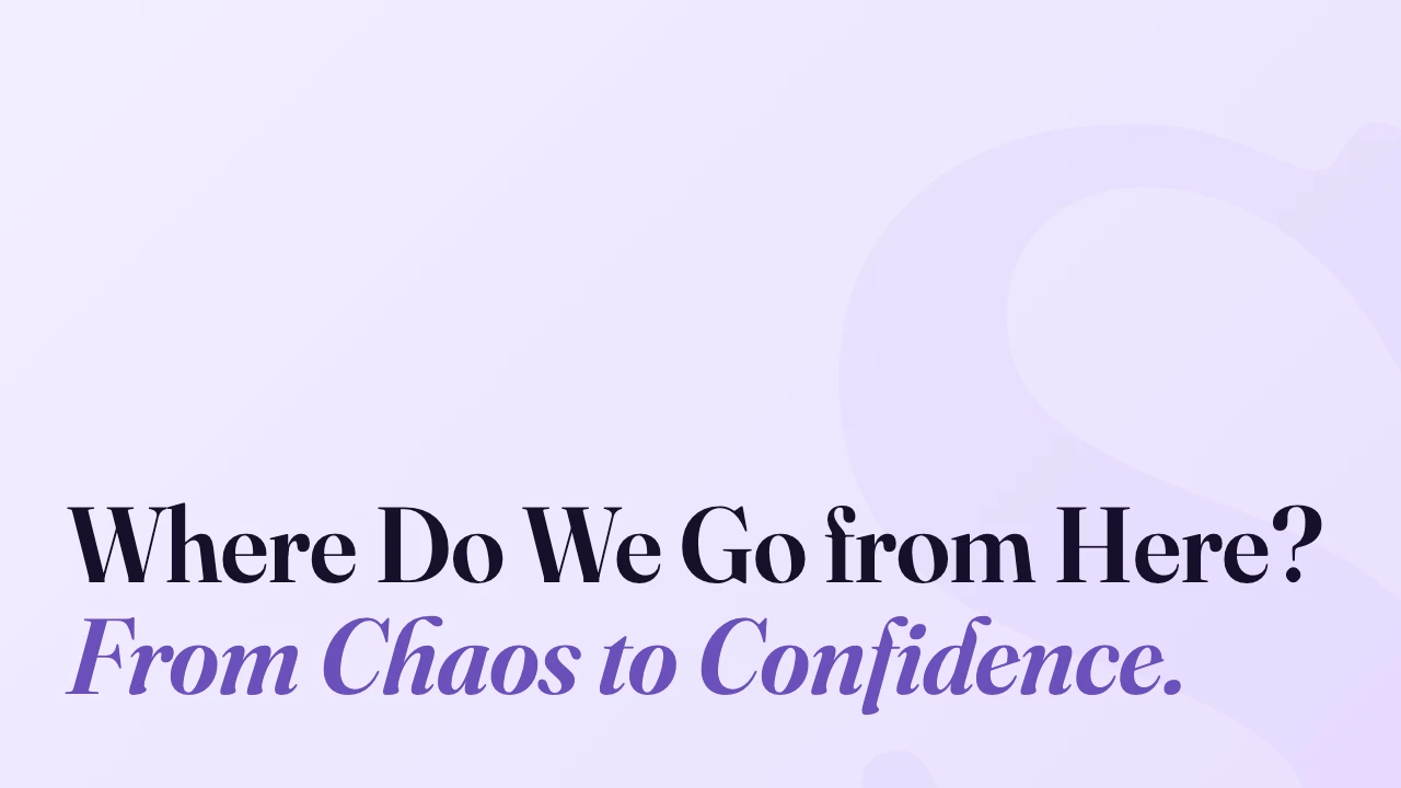 Where Do We Go from Here? From Chaos to Confidence., Technically Speaking episode artwork