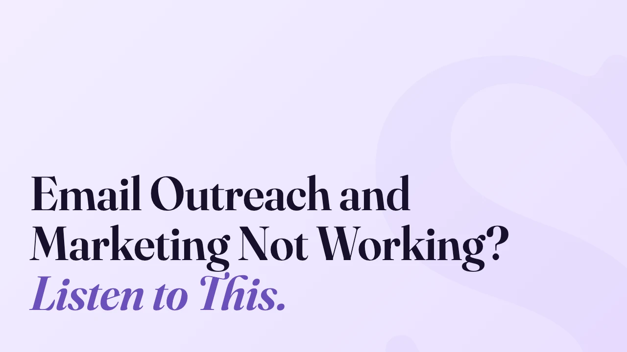 Email Outreach and Marketing Not Working? Listen to This., Technically Speaking episode artwork