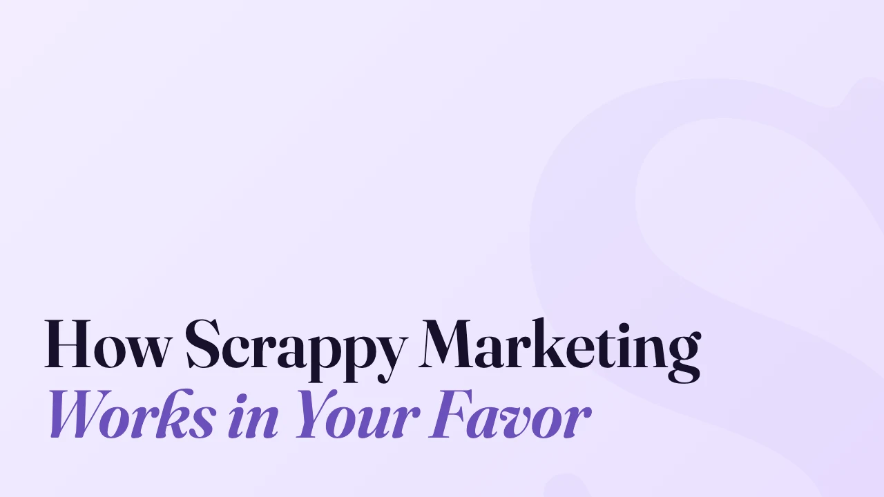How Scrappy Marketing Works in Your Favor, Technically Speaking episode artwork