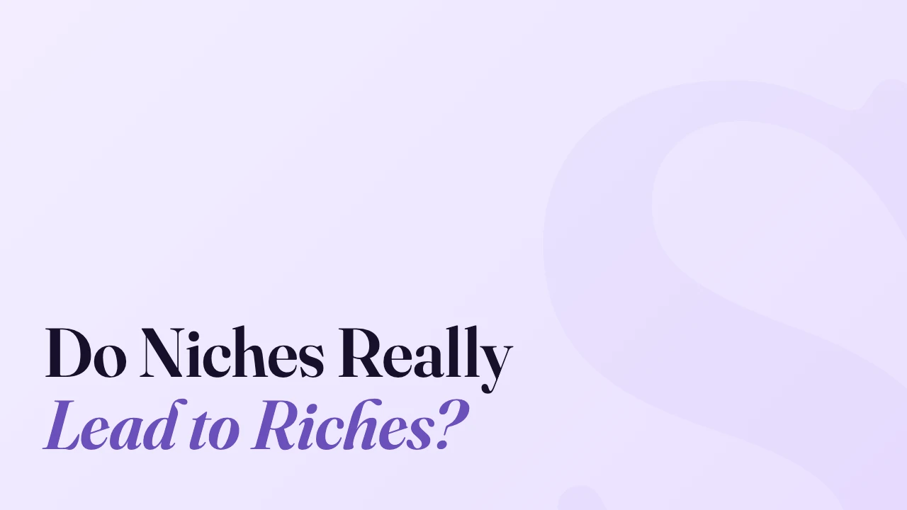 Do Niches Really Lead to Riches?, Technically Speaking episode artwork
