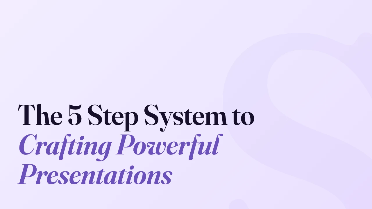 The 5 Step System to Crafting Powerful Presentations, Technically Speaking episode artwork