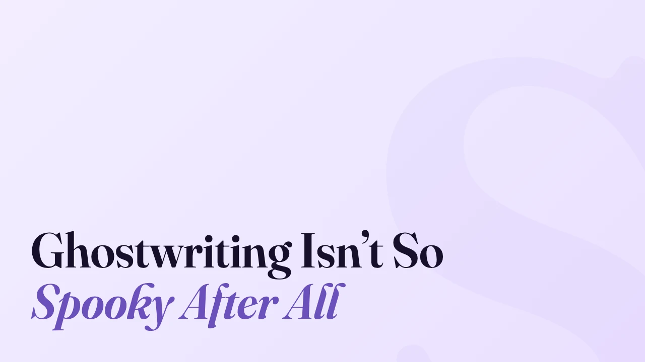 Ghostwriting Isn&rsquo;t So Spooky After All, Technically Speaking episode artwork