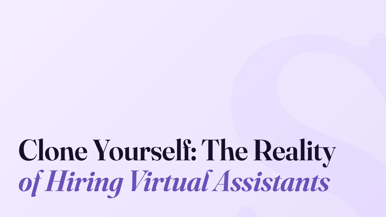 Clone Yourself: The Reality of Hiring Virtual Assistants, Technically Speaking episode artwork