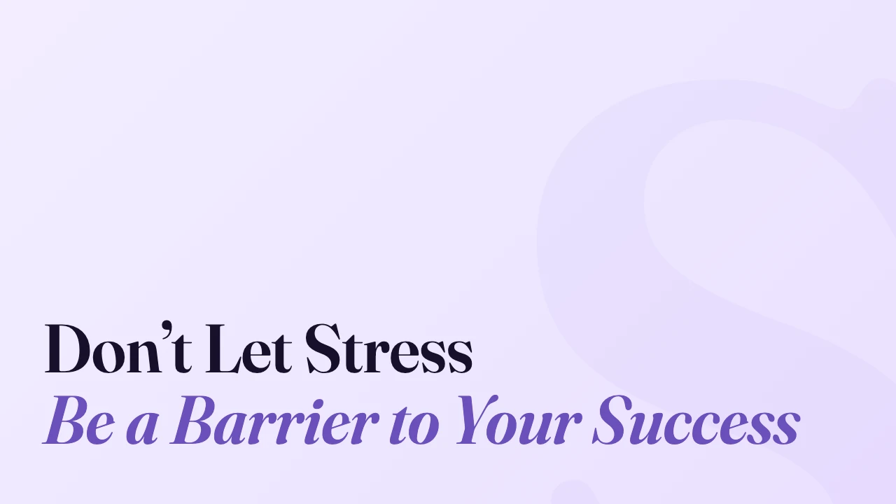 Don&rsquo;t Let Stress Be a Barrier to Your Success, Technically Speaking episode artwork
