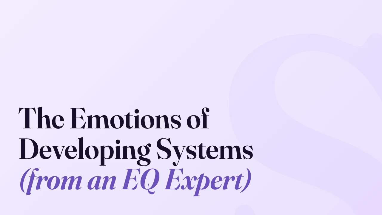 The Emotions of Developing Systems (from an EQ Expert), Technically Speaking episode artwork