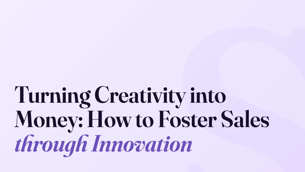 Turning Creativity into Money: How to Foster Sales through Innovation, Technically Speaking episode artwork