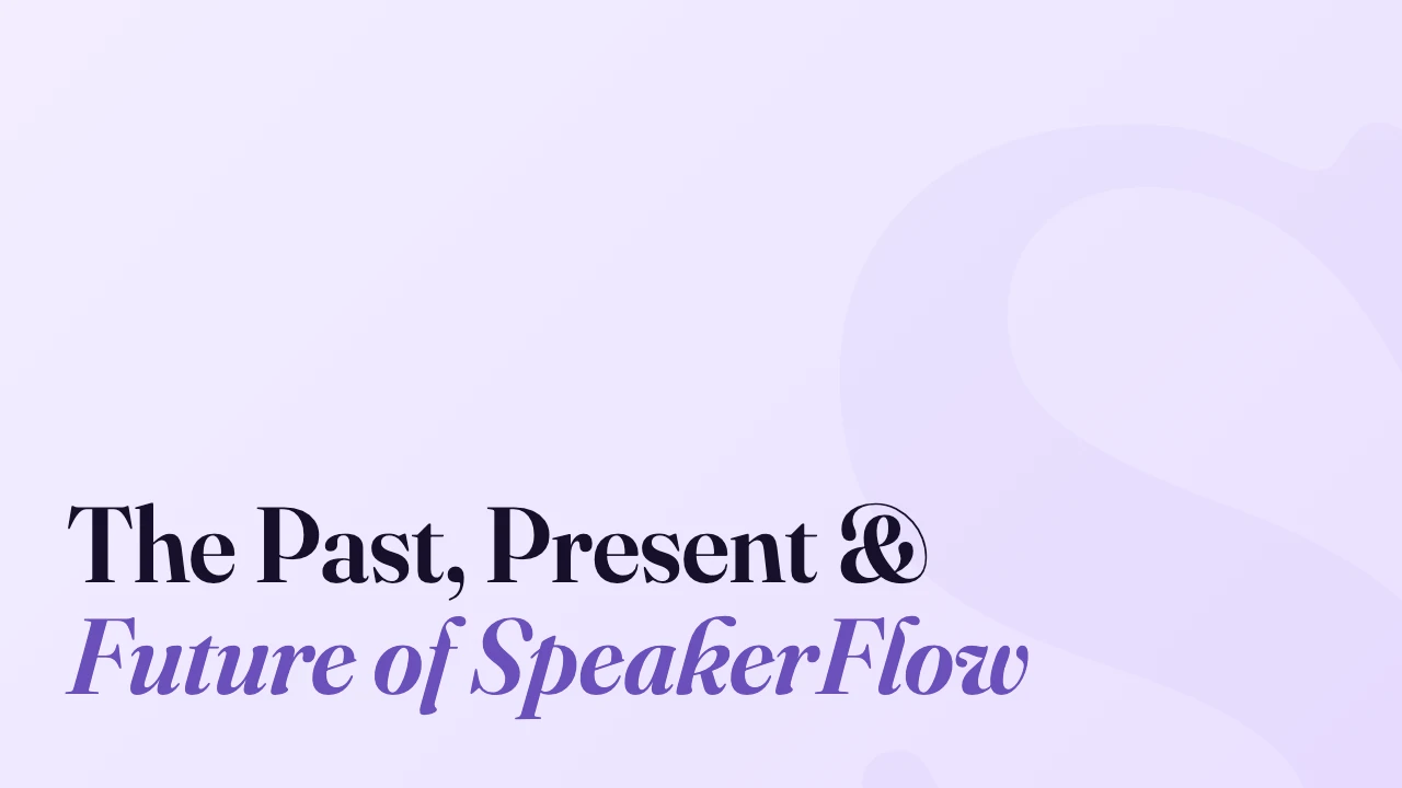 The Past, Present & Future of SpeakerFlow, Technically Speaking episode artwork