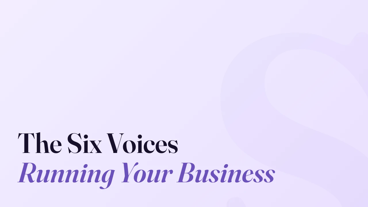 The Six Voices Running Your Business, Technically Speaking episode artwork