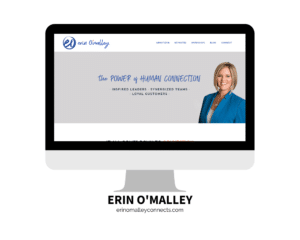 Erin OMalley Website Graphic for Speaker Bios Writing A Speaker Bio Blog - SpeakerFlow