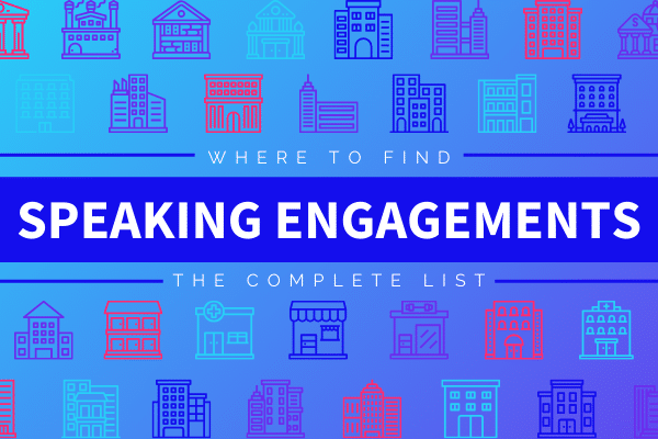 Featured Image for Where To Find Speaking Engagements The Complete List - SpeakerFlow