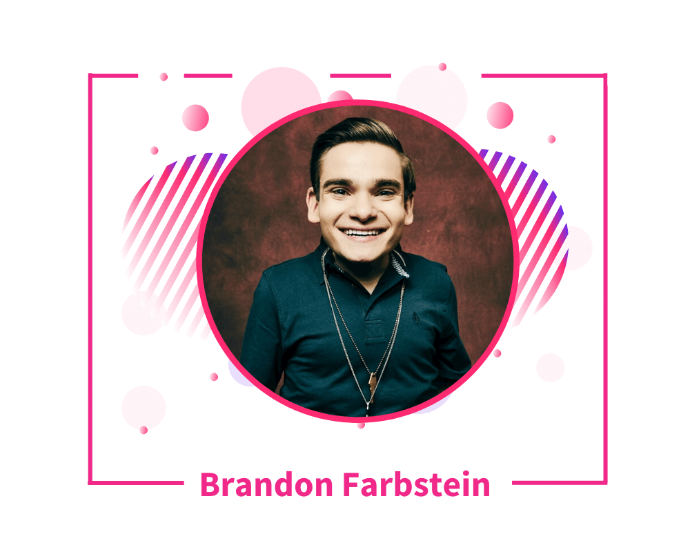 Brandon Farbstein Graphic for 10 Speaker Bio Examples That Will Inspire You To Update Yours - SpeakerFlow