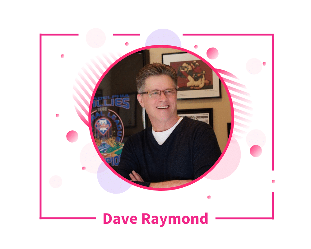 Dave Raymond Graphic for 10 Speaker Bio Examples That Will Inspire You To Update Yours - SpeakerFlow