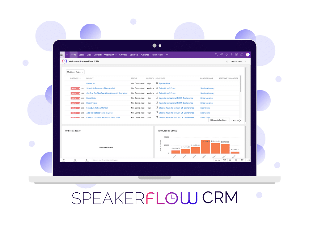 SpeakerFlow CRM Pros and Cons Graphic for KarmaSpeaker VS SpeakerFlow CRM The Complete Breakdown