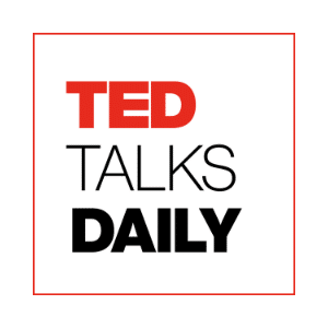 TED Talks Daily Podcast Graphic for 10 Speaker Podcasts To Check Out This Year - SpeakerFlow