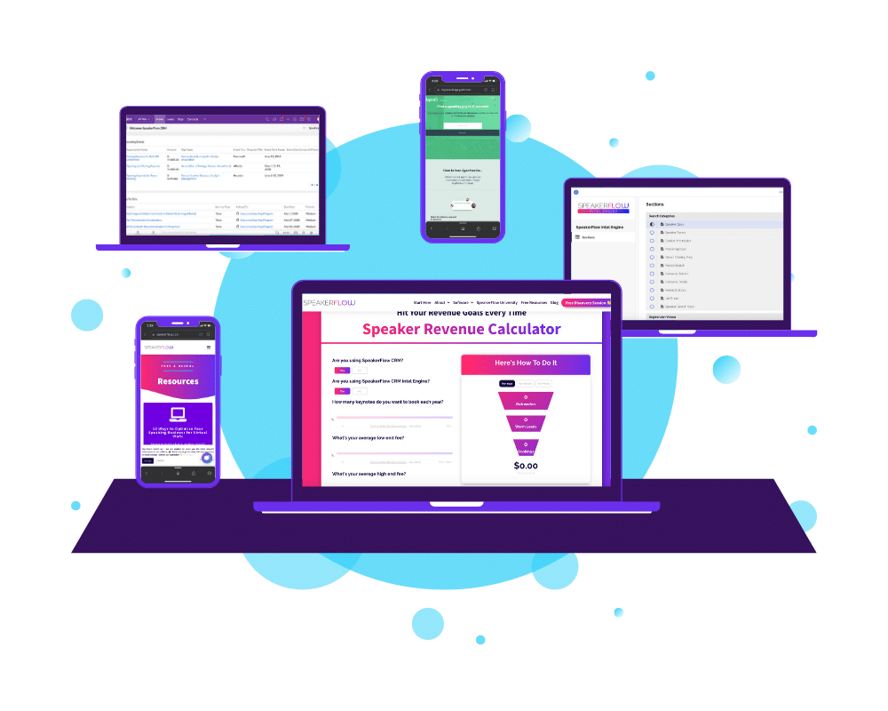 Speaker Tools Graphic for Speaking Events How To Find Them Sell Them And Serve Them - SpeakerFlow