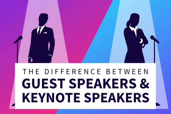 Featured Image for The Difference Between Guest Speakers And Keynote Speakers - SpeakerFlow