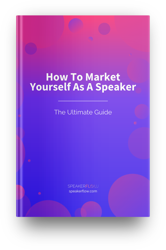 How To Market Yourself As A Speaker Ultimate Guide Mockup - SpeakerFlow