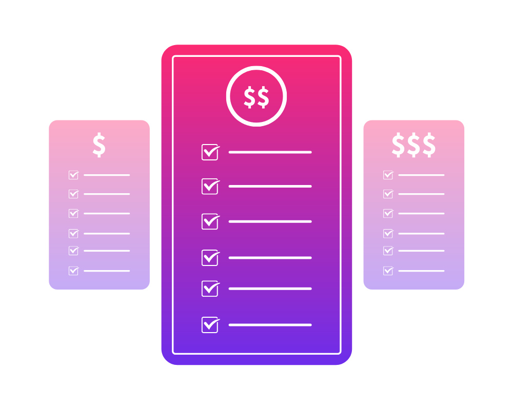 Packages Graphic for 6 Crucial Elements Of Expert Speaker Sales Systems - SpeakerFlow