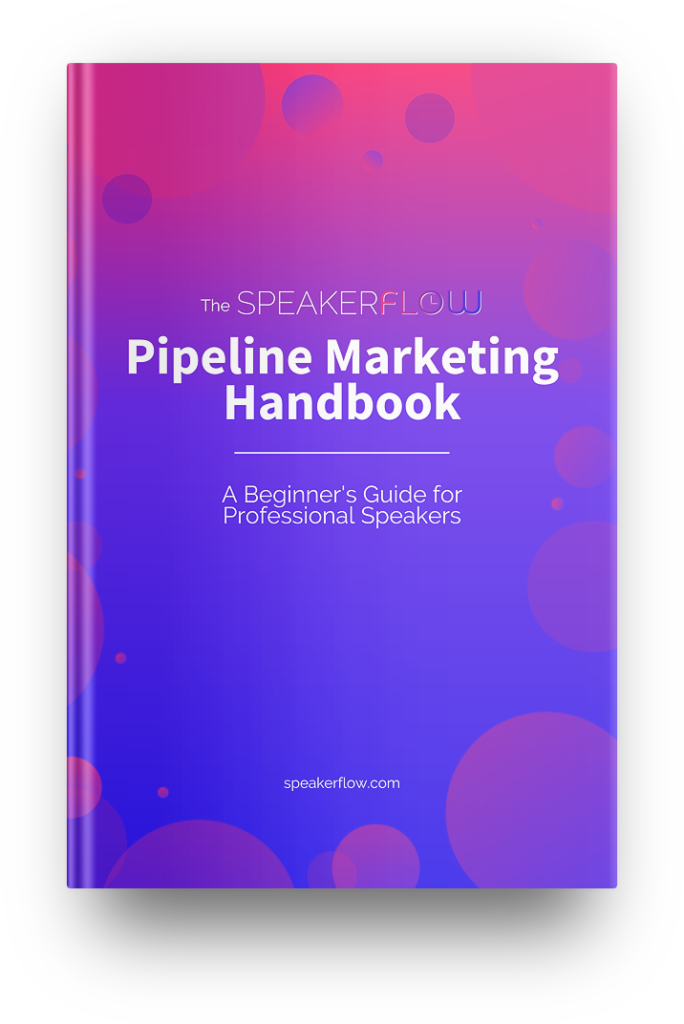 Pipeline Marketing Handbook Mockup - SpeakerFlow