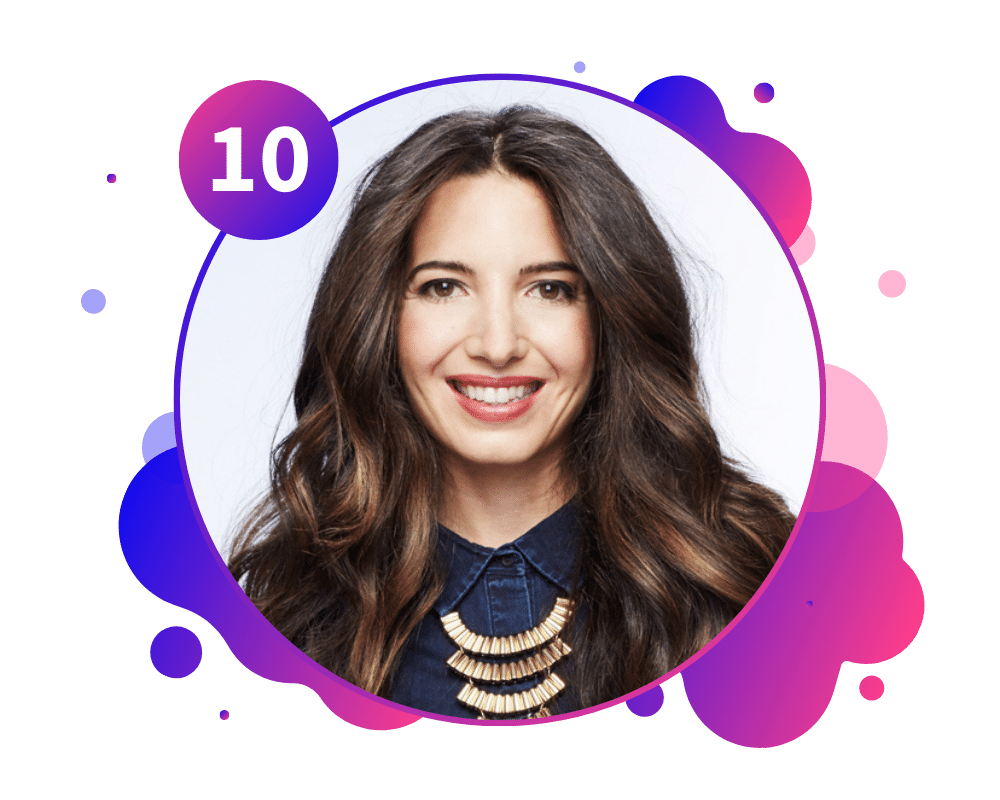 Marie Forleo Graphic for 12 Thought Leaders To Inspire You In Work And In Life - SpeakerFlow