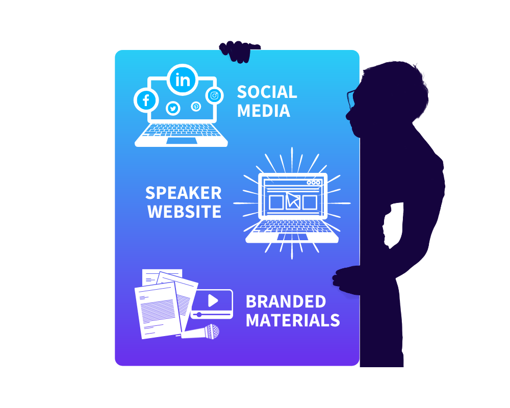 Marketing Materials Graphic for Get Paid To Speak How To Move Beyond Free Speaking Gigs - SpeakerFlow