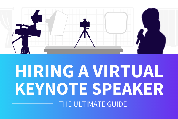 Featured Image for Hiring A Virtual Keynote Speaker The Ultimate Guide - SpeakerFlow
