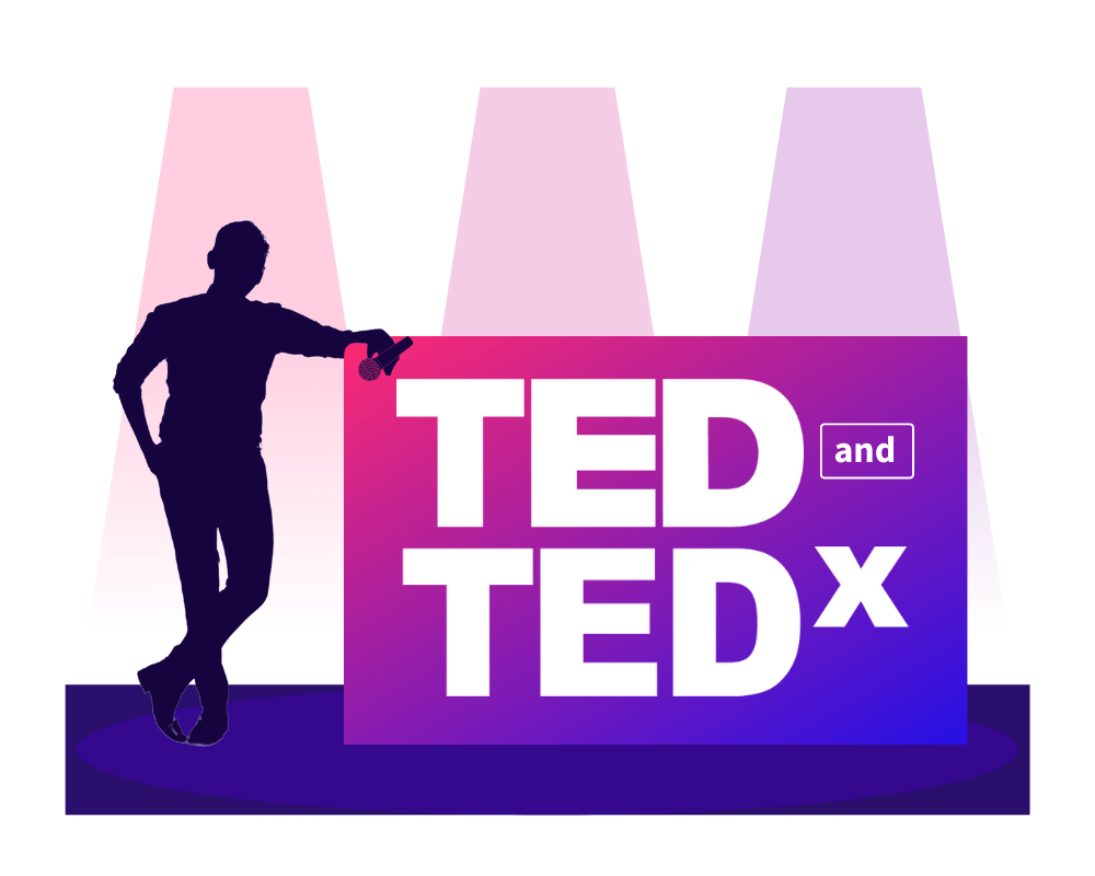 TED-and-TEDx-Graphic-for-7-Ways-To-Find-Speaking-Gigs-With-The-Speaker-Intel-Engine - SpeakerFlow