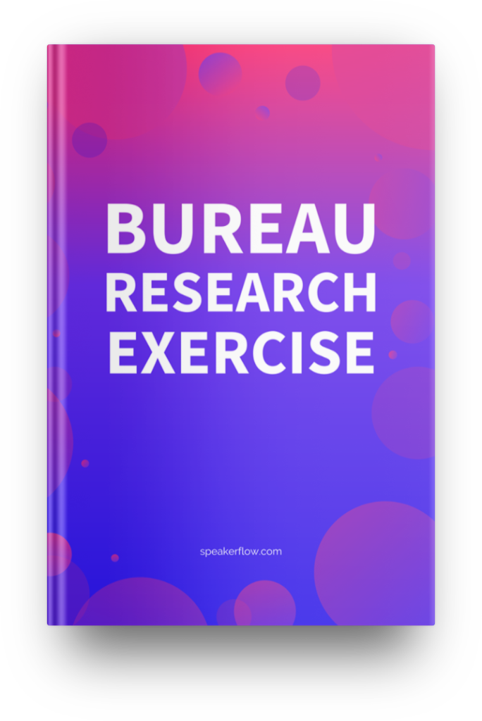 Bureau Research Exercise Mockup - SpeakerFlow