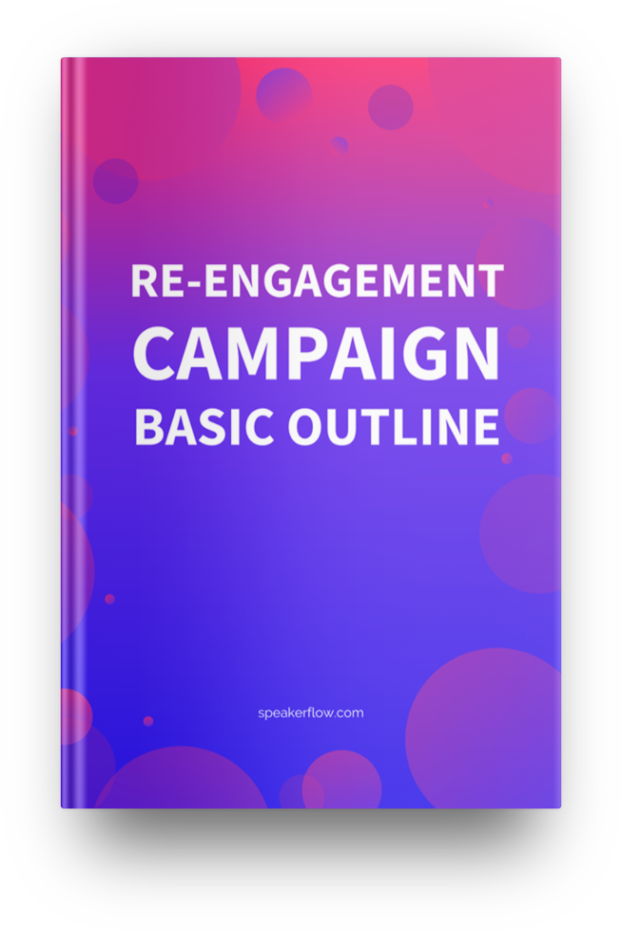 Re-Engagement Campaign Basic Outline Mockup - SpeakerFlow