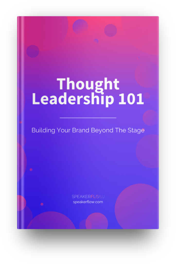 Thought Leadership 101 Mockup - SpeakerFlow