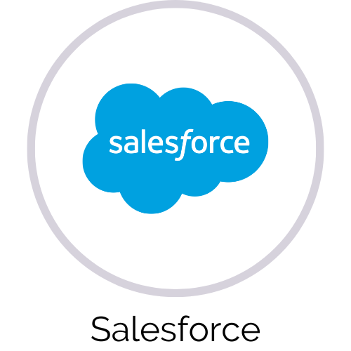 Salesforce Icon for Migration Section of CRM Features Page - SpeakerFlow