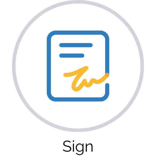 Sign Icon for Features Pages Integrations Section - SpeakerFlow