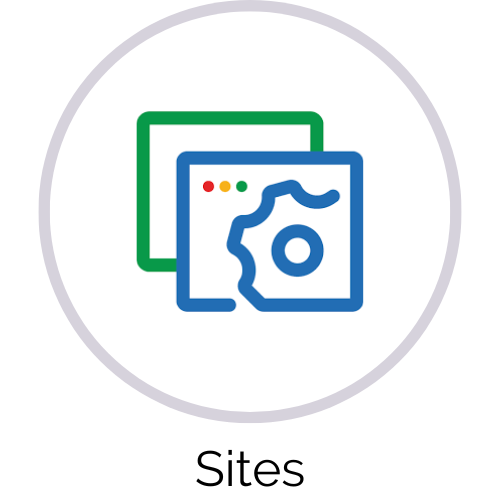 Sites Icon for Features Pages Integrations Section - SpeakerFlow