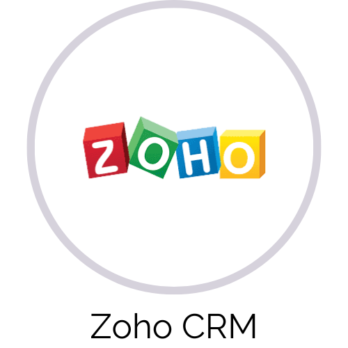 Zoho CRM Icon for Migration Section of CRM Features Page - SpeakerFlow