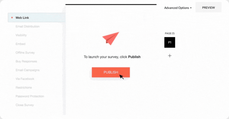 Collecting Responses Image for Survey Features Page - SpeakerFlow