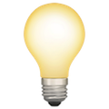 Light Bulb Apple Emoji