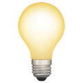 Light Bulb Apple Emoji