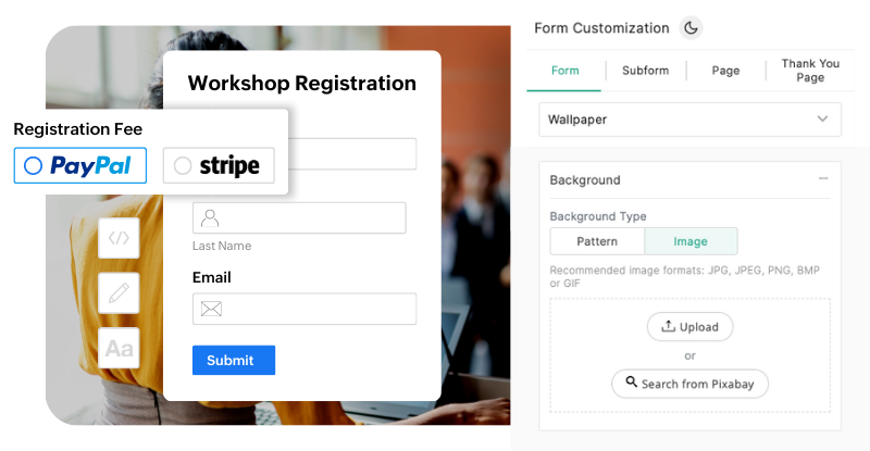 Payments​ Image for Forms Features Page - SpeakerFlow