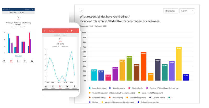 Responsive Surveys Image for Survey Features Page - SpeakerFlow